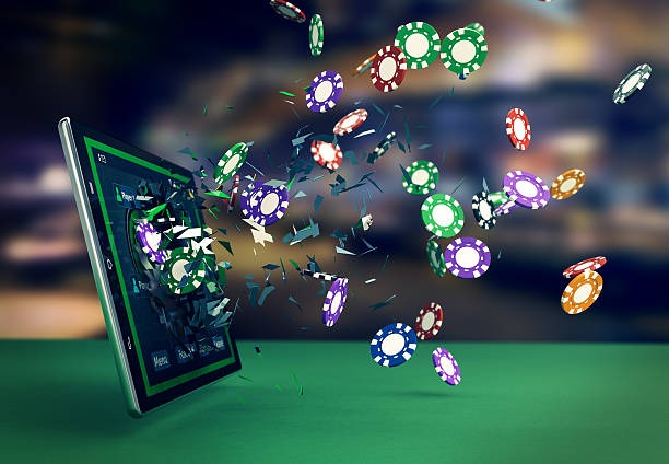 Phone screen showing live casino table loading controls